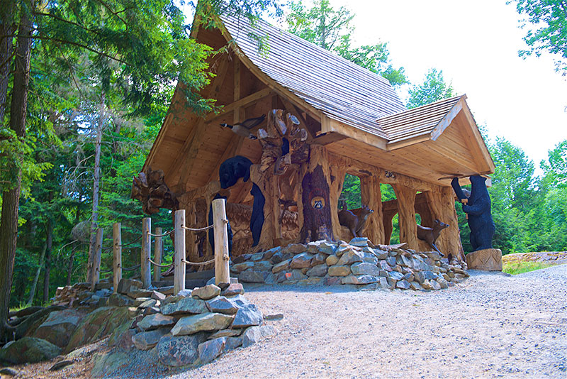 La Forêt enchantée au Parc Omega