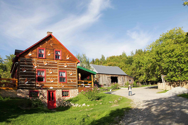 La Ferme d’antan au Parc Omega