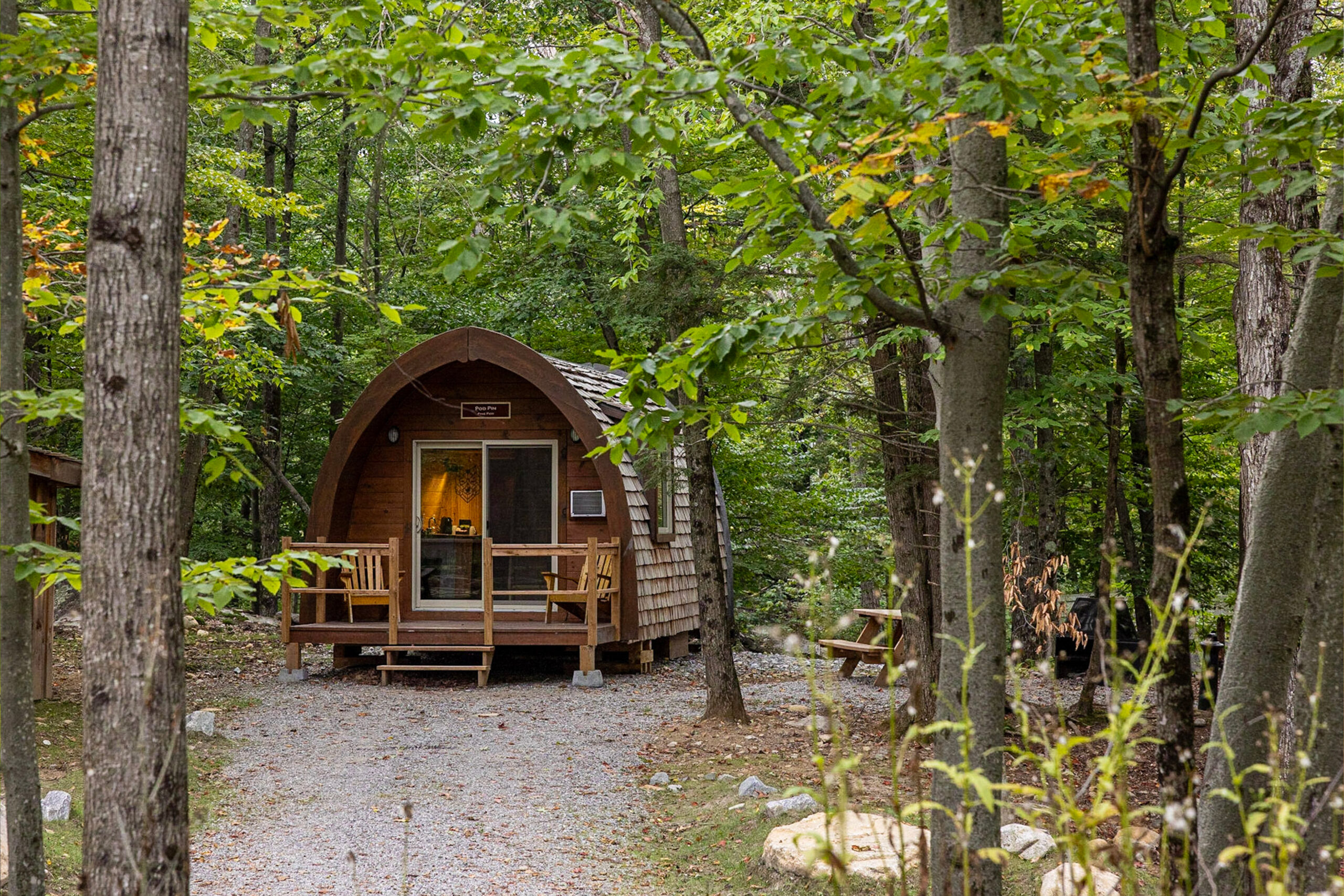 Hébergement au Parc Omega